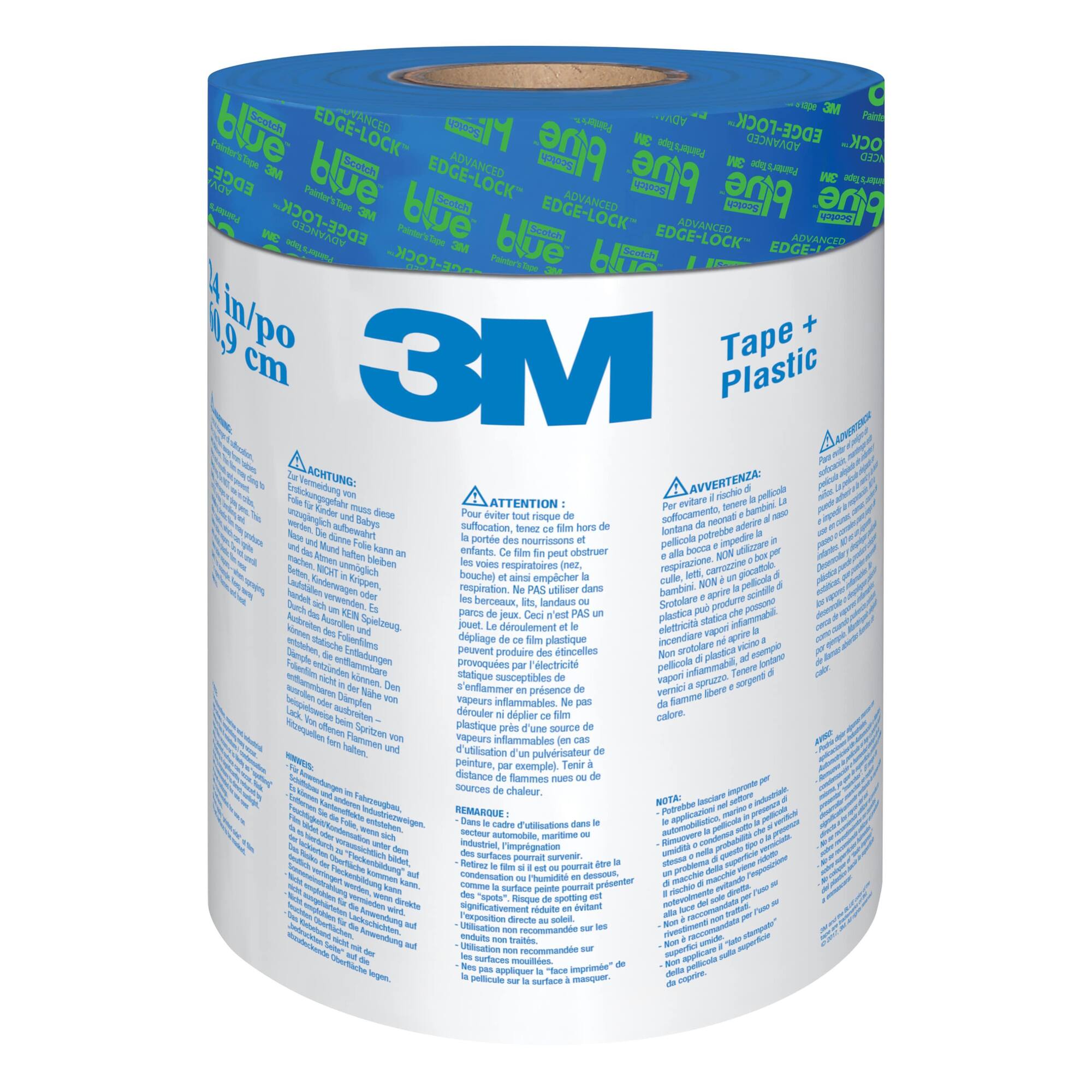 ScotchBlue™ 24" x 90ft. Painter's Tape & Plastic with Dispenser